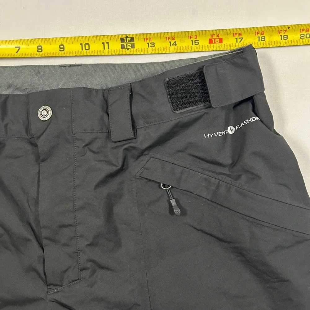 The North Face Summit Series Ski Pants Mens L Black HyVent RECCO Waterproof Snow